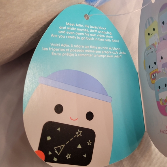 NWT 8" Adin the Arcade Game Squishmallow Kellytoy Gamer Plush - Picture 6 of 8